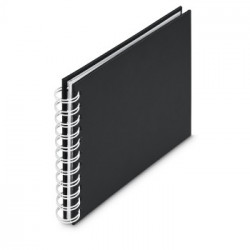Album Pegar Spiral 15 5x15 30P Fine Art Negro 