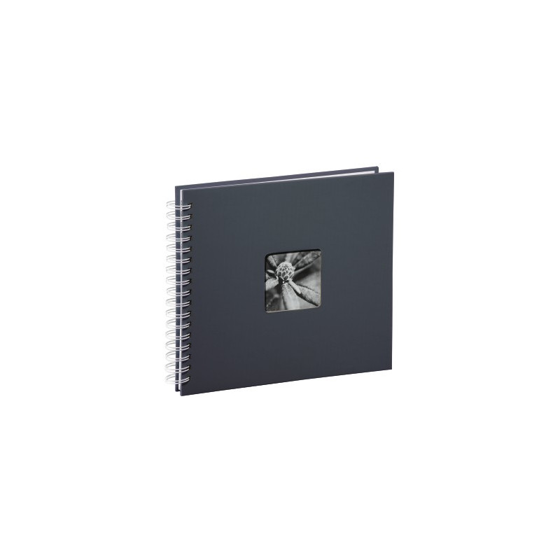 Album Pegar Spiral 28x24 50P Fine Art Gris/Blanco Album Pegar Spiral 28x24 50P Fine Art Gris/Blanco